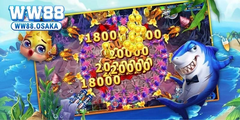 Bắn cá WW88 – Thế giới đại dương sôi động chờ bạn khám phá