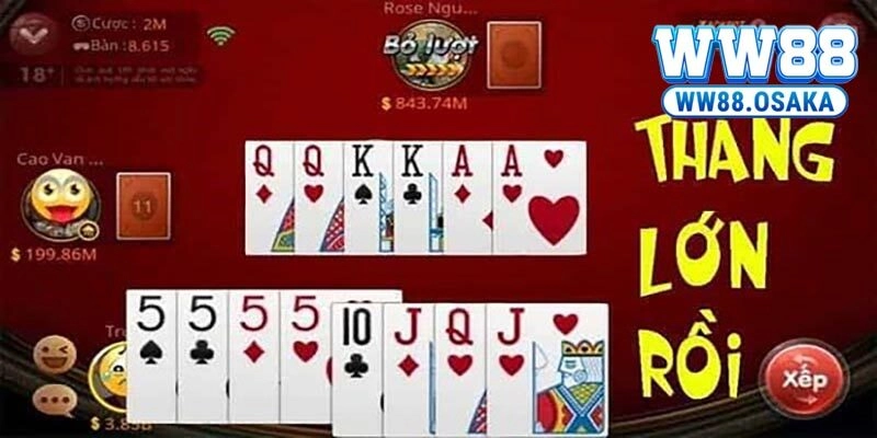 Quy tắc chia bài và luật chơi tiến lên miền Nam 